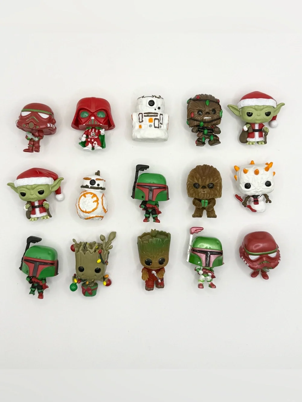 FUNKO Star Wars & Marvel Holiday Themed Advent Calendar Mini Figures